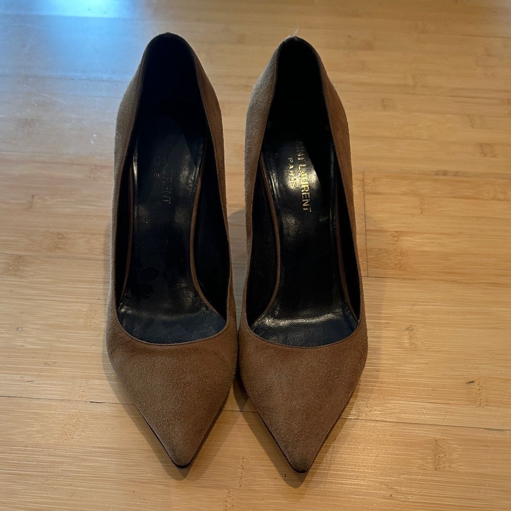 Yves Saint Laurent Brown Women's Heels